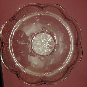 Vintage Glass Serving Platter